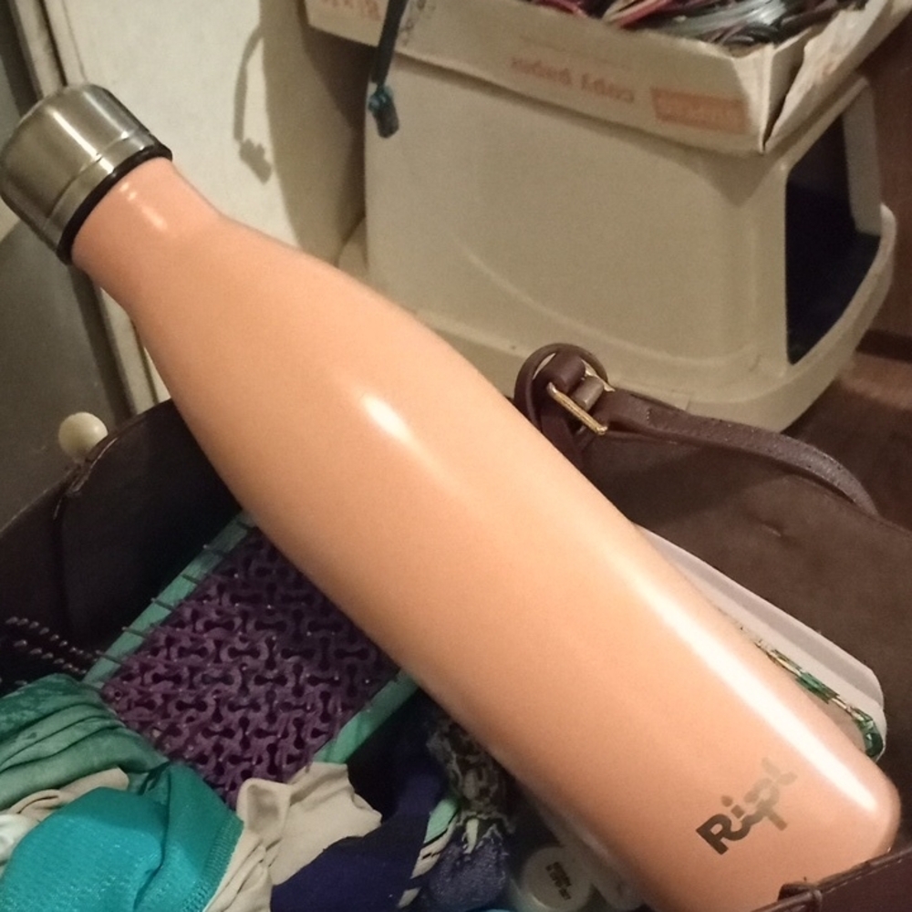 Rigi Peach Insulated Water Bottle